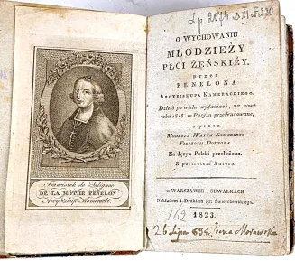 FENELON- O WYCHOWANIU MŁODZIEŻY PŁCI ŻEŃSKIEY 1823 - 3