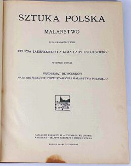 SZTUKA POLSKA. MALARSTWO 50 barwnych reprodukcji - 2