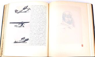 ROMEYKO - POLSKA LOTNICZA wyd. 1937r. egzemplarz specjalny, oryginalne grafiki, aksamit - 16