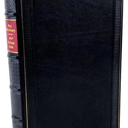 BRADBURY- 451° FAHRENHEITA. 451° FAHRENHEIT . first edition, leather binding