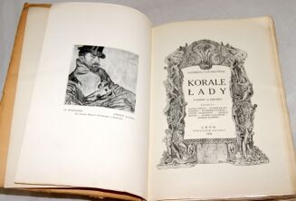 LEWANDOWSKI- KORALE ŁADY Poemat o miłości wyd. Lwów 1932r. ilustr. - 2