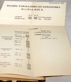 WOLAŃSKI - WOJNA POLSKO-ROSYJSKA 1792r. Tom I wyd. 1920r. - 8