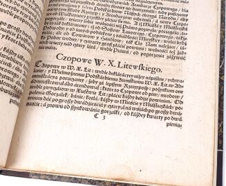 CONSTITUCIE SEYMU WALNEGO KORONNEGO, w Warszawie Roku MDCXXVI - 8