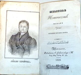 MICKIEWICZ- PIERWODRUKI. MELITELE. Noworocznik wydany przez Antoniego Edwarda Odyńca. - 2