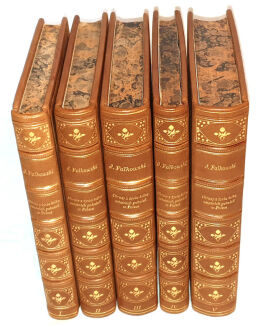 FALKOWSKI - OBRAZY Z ŻYCIA KILKU OSTATNICH POKOLEŃ W POLSCE. t.1-5 [komplet w 5 wol.] skóra Napoleon - 2