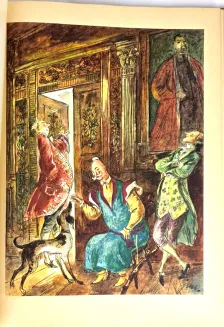 KRASICKI- BAJKI, SATYRY ilustr. SZANCER wyd. 1951-2 - 5