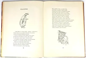 KRASICKI- BAJKI, SATYRY ilustr. SZANCER wyd. 1951-2 - 8