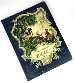KRASICKI- BAJKI, SATYRY ilustr. SZANCER wyd. 1951-2 - 9