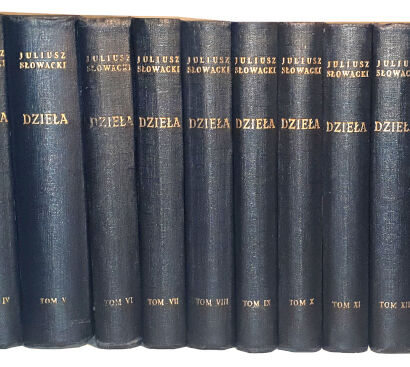 SŁOWACKI- DZIEŁA wyd. 1952r. 14t. [komplet]