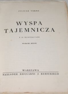 VERNE- WYSPA TAJEMNICZA ilustr. - 2