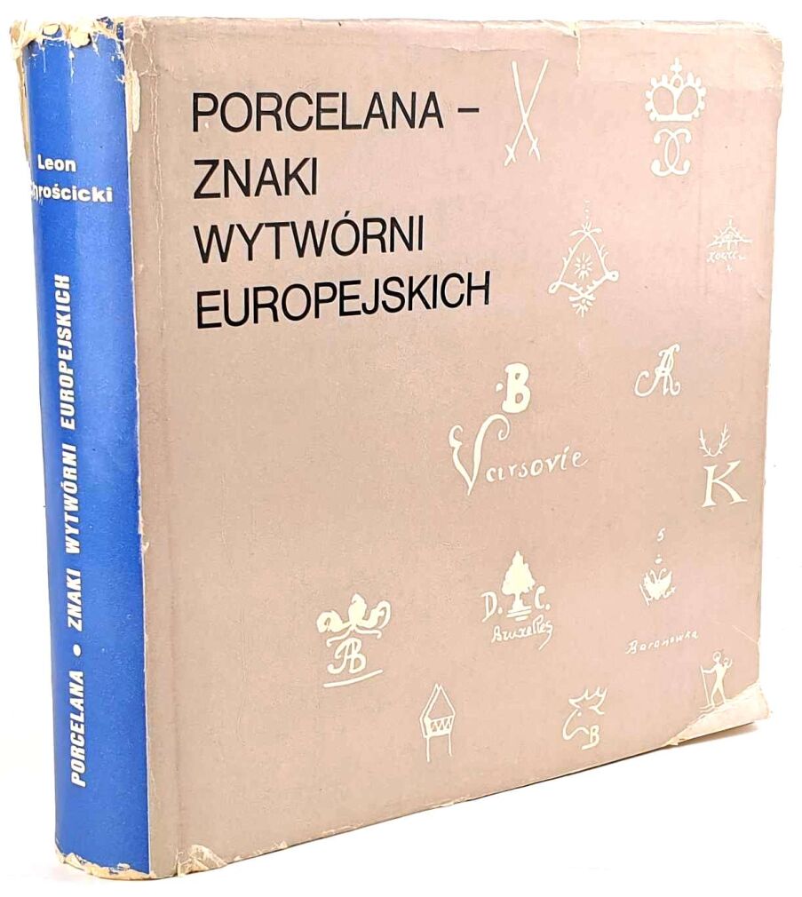 CHROŚCICKI- PORCELANA ZNAKI WYTWÓRNI EUROPEJSKICH