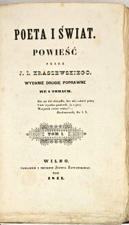 KRASZEWSKI- SZKICE OBYCZAJOWE I HISTORYCZNE. Powieść siódma. wyd.1841 - 3