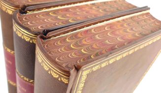 CYCERON- MOWY T. 1-3  Paryż 1870-71 skóra - 3