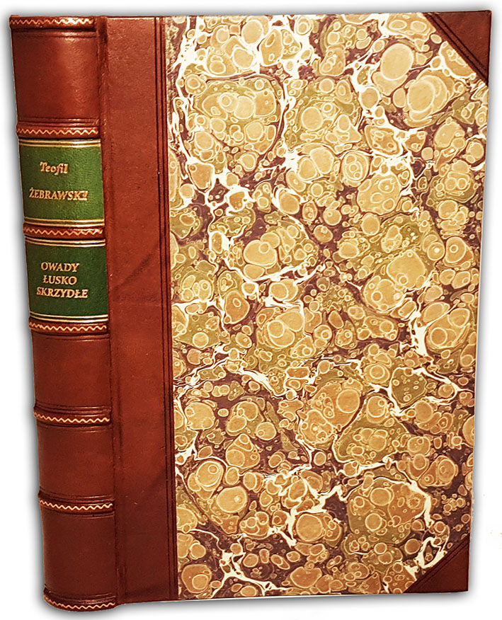 ŻEBRAWSKI- OWADY ŁUSKOSKRZYDŁE wyd. 1860 ryciny