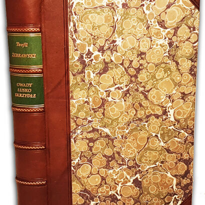 ŻEBRAWSKI- OWADY ŁUSKOSKRZYDŁE wyd. 1860 ryciny