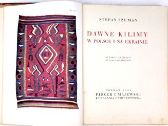 SZUMAN- DAWNE KILIMY W POLSCE I NA UKRAINIE 1929 - 3