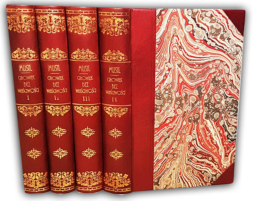 Człowiek bez właściwości - Robert Musil t. I-IV [komplet] wyd. I