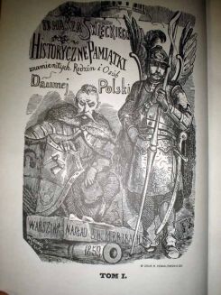 ŚWIĘCKI- HISTORYCZNE PAMIĄTKI wyd. 1859r. TOM I-II. REPRINT - 2