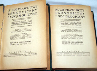 RUCH PRAWNICZY EKONOMICZNY SOCJOLOGICZNY rocznik 1935 - 2