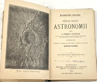 LOCKYER Joseph Norman -  PIERWSZE POCZĄTKI ASTRONOMII - 2
