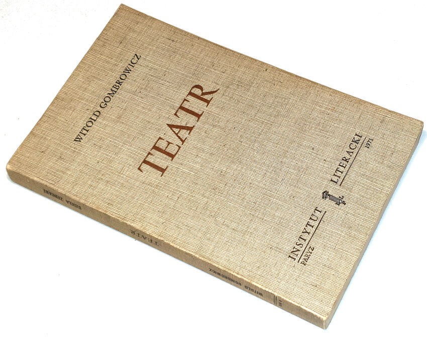 GOMBROWICZ- TEATR wyd. 1971r.