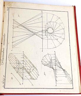 SAPALSKI- GEOMETRYA WYKREŚLNA 1822; ZASTOSOWAŃ GEOMETRYI WYKREŚLNEJ ZESZYT PIERWSZY 1839 TABLICE - 13