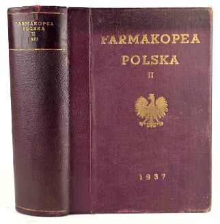FARMAKOPEA POLSKA II wyd. 1937 - 2