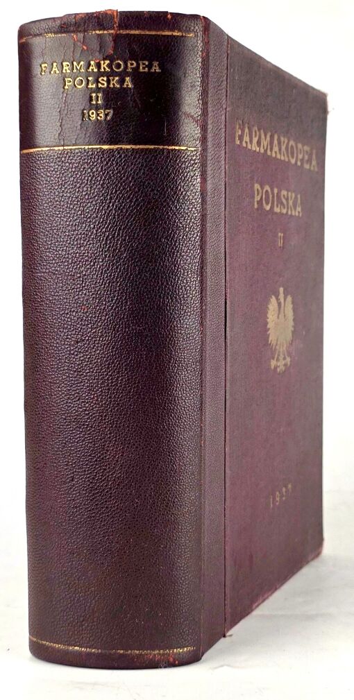 FARMAKOPEA POLSKA II wyd. 1937