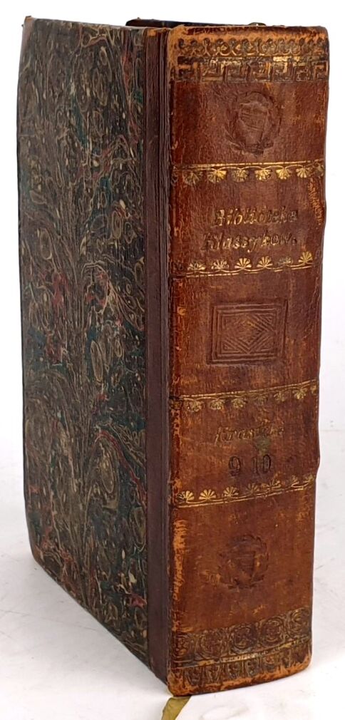 [ŻYCIA ZACNYCH MĘŻÓW Z PLUTARCHA] KRASICKI- DZIEŁA t. IX-X  1835 półskórek