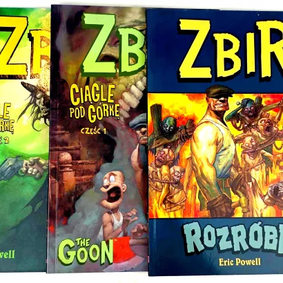 POWELL- ZBIR  KOLEKCJA 3 ZESZYTÓW: ROZRÓBA, CIĄGLE POD GÓRKĘ CZ. 1–2