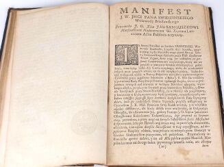 AKTA PUBLICZNE DO INTERESSU ORDYNACYI OSTROGSKIEY NALEZACE 1754 - 22