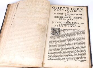 AKTA PUBLICZNE DO INTERESSU ORDYNACYI OSTROGSKIEY NALEZACE 1754 - 42