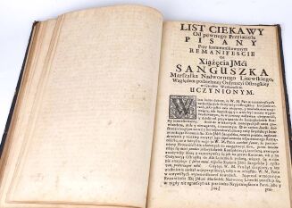 AKTA PUBLICZNE DO INTERESSU ORDYNACYI OSTROGSKIEY NALEZACE 1754 - 43