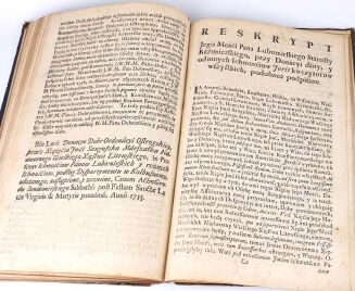 AKTA PUBLICZNE DO INTERESSU ORDYNACYI OSTROGSKIEY NALEZACE 1754 - 50