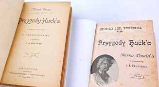 TWAIN - PRZYGODY HUCKA / THE ADVENTURES OF HUCKELBERRY FINN vol.1-2 [set in 2 volumes] first edition - 5