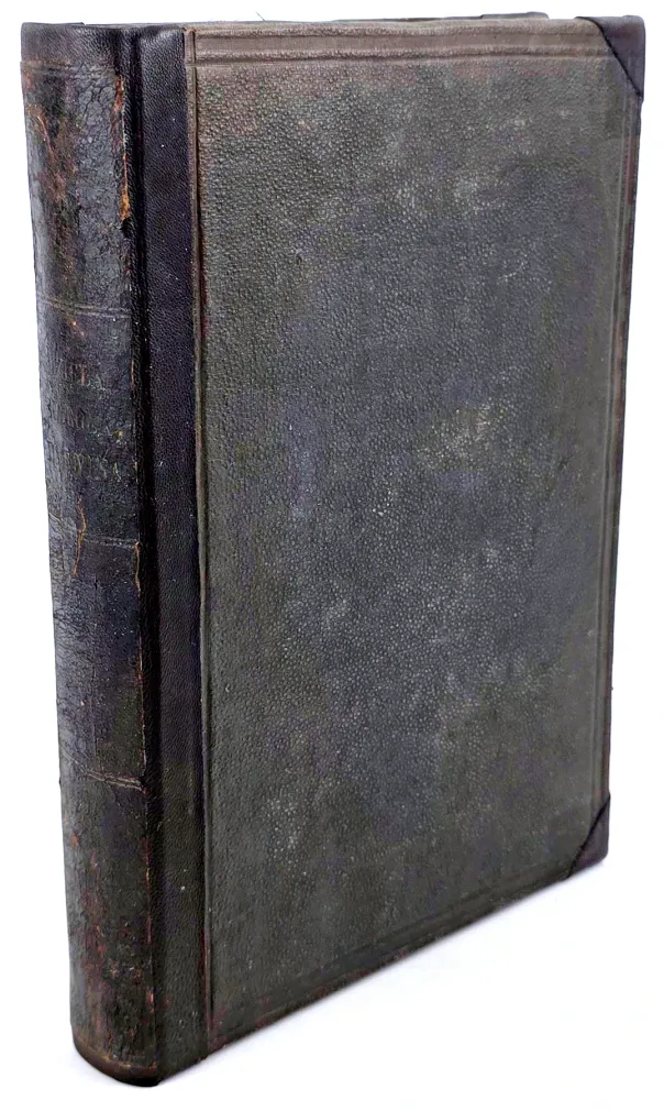 DARWIN- O POWSTAWANIU GATUNKÓW wyd.1, 1884-5r. półskórek z epoki. Z księgozbioru Józefa Grzybowskiego