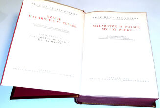 KOPERA- DZIEJE MALARSTWA W POLSCE t.1-3 (komplet) wyd.1929r. - 3