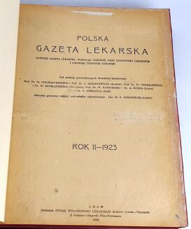 POLSKA GAZETA LEKARSKA. R.2. 1923 - 3