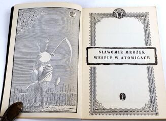 MROŻEK - WESELE W ATOMICACH ryciny Mroza I wyd. - 4