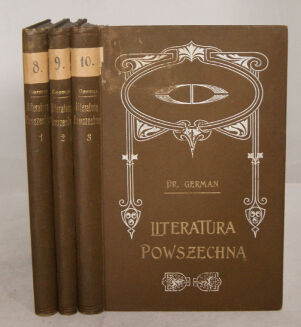 GERMAN- LITERATURA POWSZECHNA 1-3 oprawa A.GETRITZ - 2