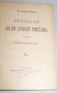 GERMAN- LITERATURA POWSZECHNA 1-3 oprawa A.GETRITZ - 3