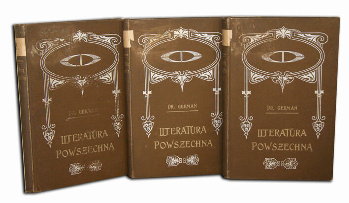 GERMAN- LITERATURA POWSZECHNA 1-3 oprawa A.GETRITZ