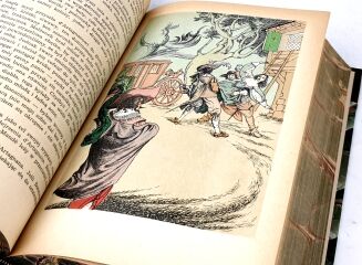 DUMAS - DZIEŁA. Trylogia TRZEJ MUSZKIETEROWIE, HRABIA MONTE CHRISTO, KRÓLOWA MARGOT  wyd. 1956-8 ilustracje - 12