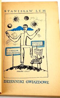 LEM- DZIENNIKI GWIAZDOWE / DIARY OF THE STARS, 1st edition, 1957 - 4