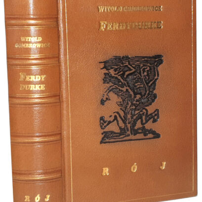 GOMBROWICZ - FERDYDURKE wyd.1 z 1938r. il. BRUNO SCHULZ