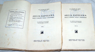 BROSS- AKCJA KATOLICKA I-II wyd. 1929 - 2