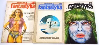 FANTASTYKA. Miesięcznik literatury SF. R.1 nr 1-3/1982 - 2
