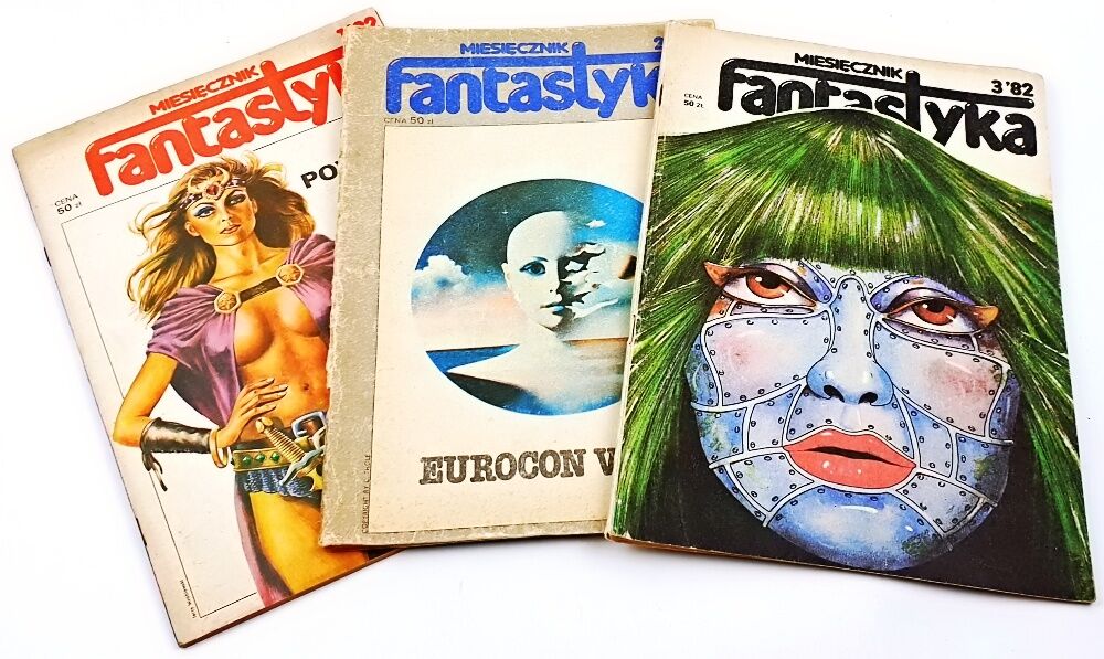 FANTASTYKA. Miesięcznik literatury SF. R.1 nr 1-3/1982