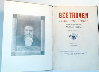 LENZ- BEETHOVEN : ŻYCIE I TWÓRCZOŚĆ 1923 - 3