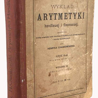 CHANKOWSKI - WYKŁAD ARYTMETYKI HANDLOWEJ I FINANSOWEJ cz.II